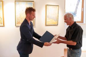 Otvoritev razstave Izidorja Vrhovnika in Jožeta Valenčiča 8